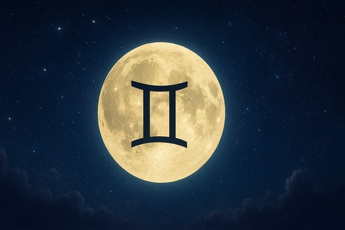 pleine lune en Gémeaux