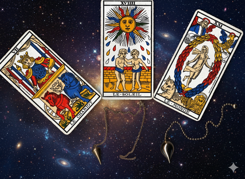 Lame tarot de marseille et le pendule