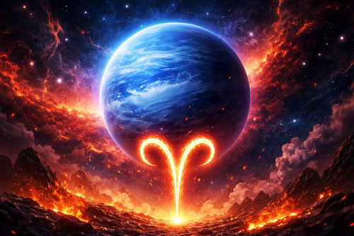 Neptune dans le b&eacute;lier