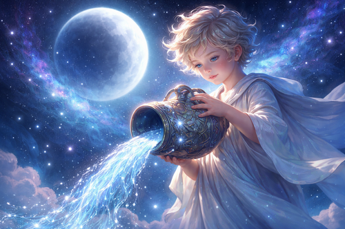 Nouvelle Lune en Verseau astrologie 17 f&eacute;vrier 2026