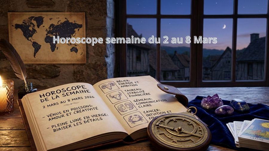 horoscope du 2 au 8 Mars