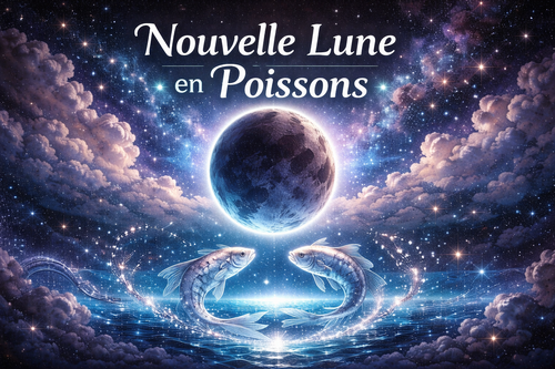 Nouvelle lune en poisson