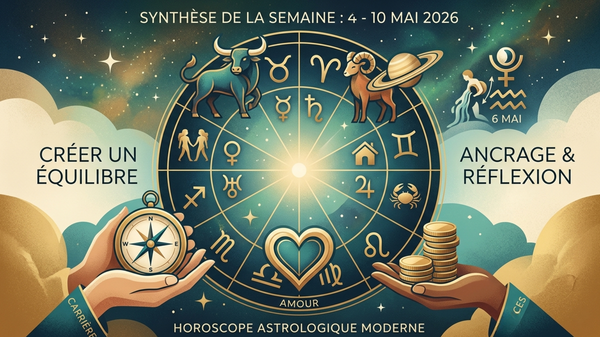Horoscope de la semaine du 04 Mai au 10 Mai 2026.