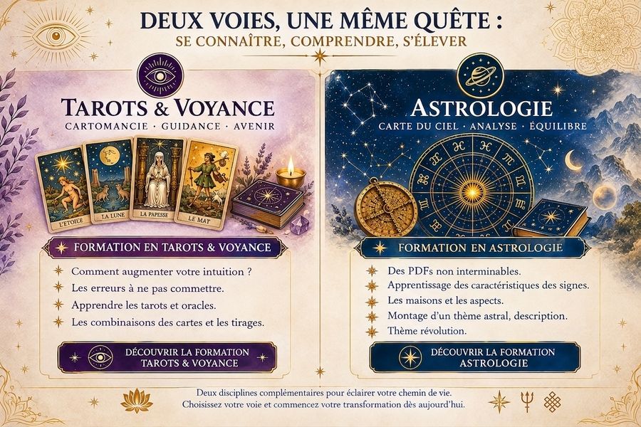 Les cours en Voyance, Astrologie .